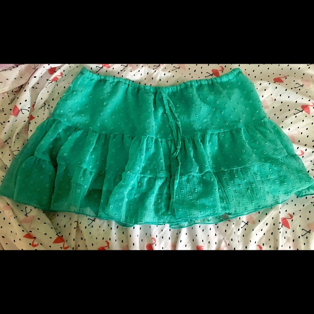 Max Mehra Collection Sea Foam Green Skirt